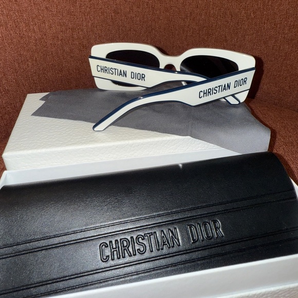 Dior White and Black Sunglasses main image 7
